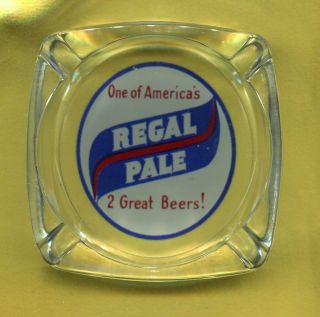 Vintage Advertising Ashtray Regal Pale Logo 927003