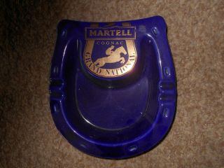 Collectible Martell Cognac " Grand National " Ceramic Ashtray