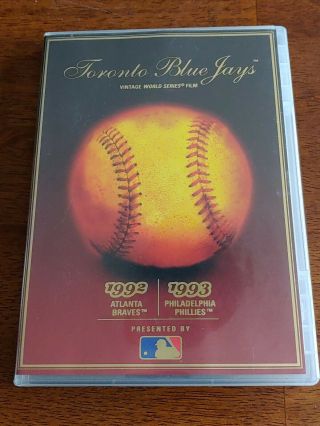 Toronto Blue Jays Vintage World Series Film 1992/1993 Dvd