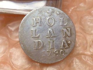 1780 Revolutionary War Era Colonial Dutch Ny Hollandia 1st Usa Silver Dime 2