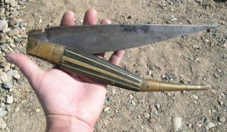 Huge 21 " C.  1776 Revolutionary War Era Spanish Navaja Pocketknife