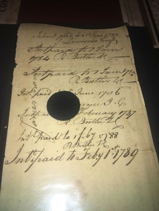 Continental Army Connecticut Line Bond issued to a Revolutionary War Soldier 5