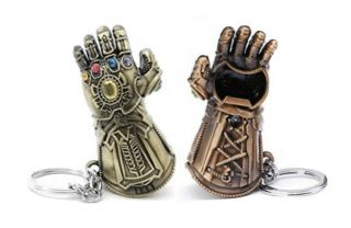 1 Thanos Infinity Gauntlet Keychain Bottle Opener (dark Bronze)