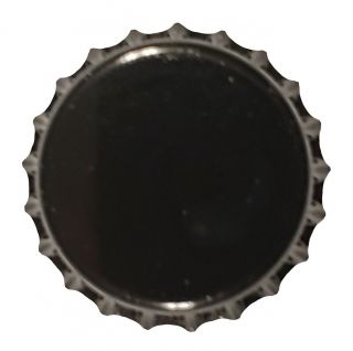 100 Black Homebrew Beer Bottle Crown Caps Home Brewing Twist Off/Pry Off 2