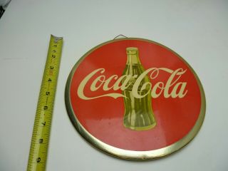 Vtg 1950s Coca Cola Sign Philadelphia Badge Company Celluloid Button
