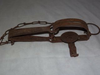 Vintage Early 1900s Oneida Victor 1 1/2 Usa Animal Trap Co Lititz Pa Trap