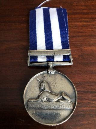 Military General Service Medal - Canada - British Army Egypt Medal 1884 - 85 Nile 3