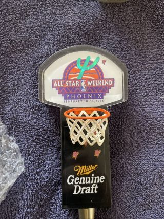 Figural Basketball Rim Net Backboard Phoenix All - Star Game Mgd Tap Handle