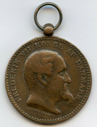 Denmark Danish Medal For Participation In The War 1848 - 1850