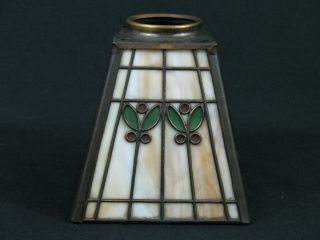 Arts & Crafts Style Stained Glass Light Shade Ceiling Fan Chandelier Wall Sconce