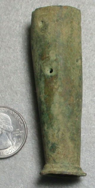 Civil War Relic Brass Confederate Bayonet Scabbard Tip From Chesterfield Co Va