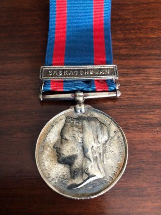 North West Canada Medal - 1885 - Saskatchewan Clasp