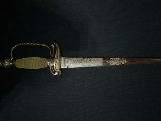 Napoleonic War Period British Pattern 1796 Officer Infantry Sword.