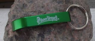 Pilsner Urquell Czech Lager Beer Brewery Metal Bottle Opener Key Chain Key Ring