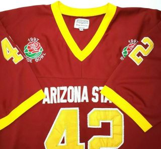 Vintage Tillman 42 Men 56 Asu Rose Bowl Arizona State Sun Devils Football Jersey