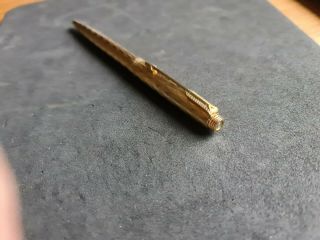 Vintage Parker 75 Pen Ballpoint Gold Flamme - Execellent