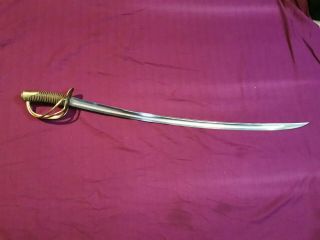 French 1822 Light Cavalry Trooper Sword Dated 1879 Sabre