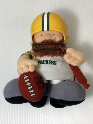 Vintage 1983 Green Bay Packers Nfl Huddles Plush Mascot Collectible 8