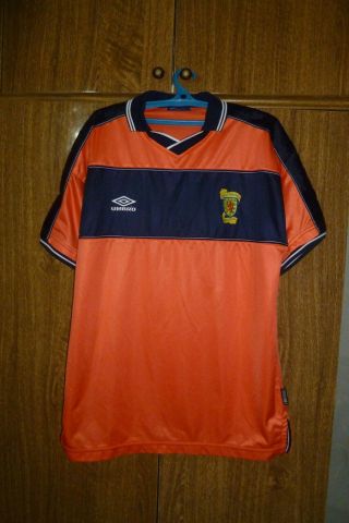Scotland Umbro Vintage Football Shirt Away 1999/2000 Soccer Jersey Men Size Xl