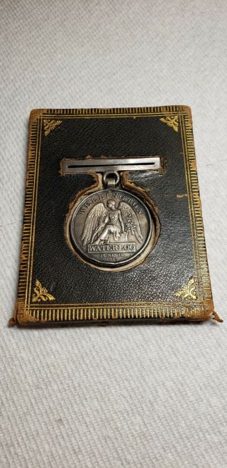 British Union Brigade 1815 Waterloo Medal Private Henry Jeffery Light Dragoons