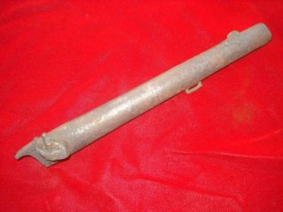 Antique Percussion Pistol Barrel With Tang Musket Flintlock Part