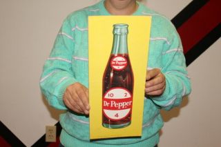Vintage 1963 Dr Pepper Soda.  Pop 16 " Sign