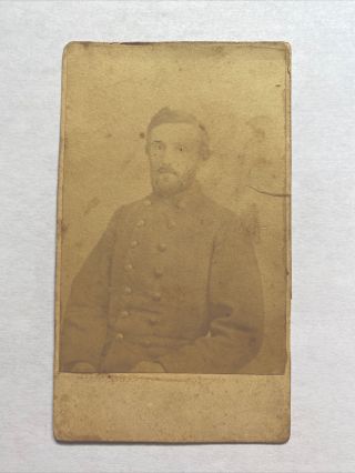 Confederate CDV Lawrence A.  Adams 1st & 7th South Carolina Cavalry 6