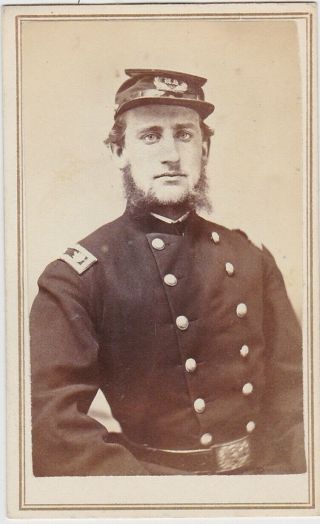 Civil War Cdv Soldier I.  D.  Ass 