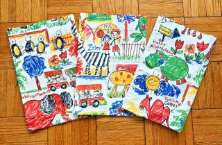3 - Valances Vintage House N Home Fabrics & Draperies " Children’s Trip To The Zoo