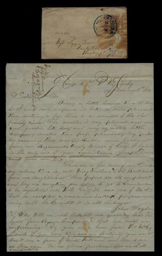 Civil War Letter - 22nd Pennsylvania Cavalry - Soldiers Start To Muster Out