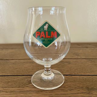 Palm Speciale Belge Ale - Belgian Craft Beer Glass - Chalice,  2 Stickers