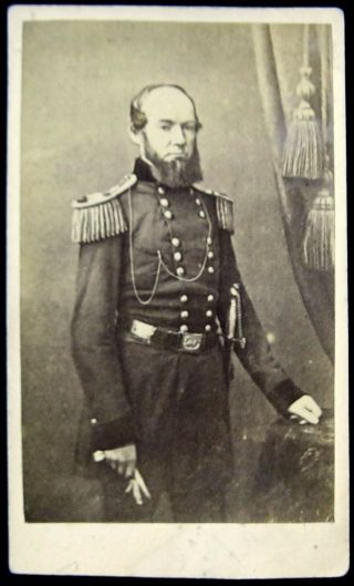 Cdv - Major General Charles W.  Sandford,  N.  Y.  S.  M.