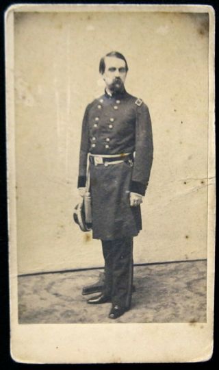 Cdv - Brigadier General Cuyler Van Vechten - Inspector General N.  Y.  S.  M.