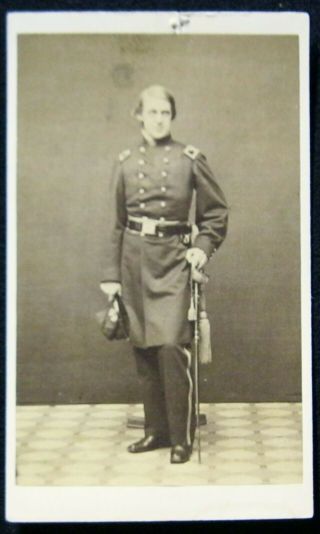 Cdv - Colonel George Bliss,  Jr.  - Gov.  Morgan 