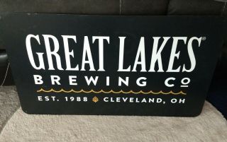 Great Lakes Brewing Co.  Beer Tin Sign Cleveland Man Cave Bar Keg Craft Brew
