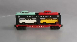 Lionel 6414 Vintage O Evans Autoloader With 4 Automobiles