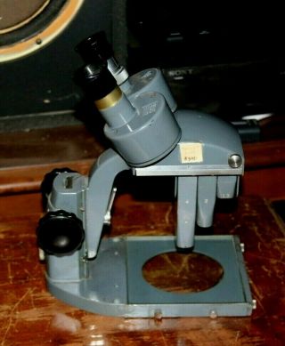 Vintage Bausch & Lomb Binocular Microscope
