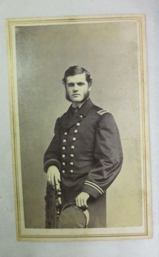 Civil War Image Union Navy Officer Boston Massachusetts