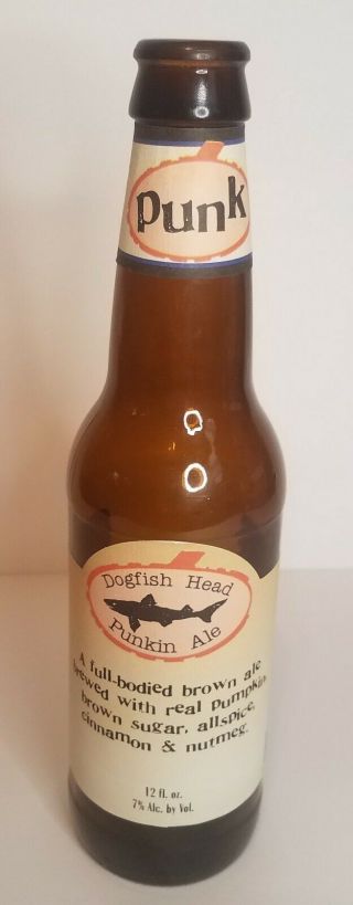 Dogfish Head Punkin Ale Retired Label 12oz Empty Beer Bottle