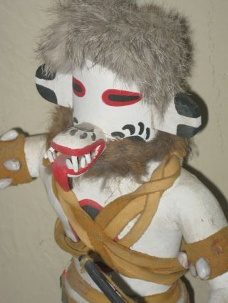 C1970 Wolf Kweo Hopi Kachina Katsina Native American Indian Doll