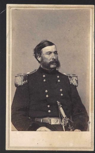 Civil War Cdv Of General Lawrence P Graham Anthony/brady