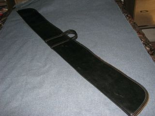 Vintage Fred Bear Black Leather Bow Case Recurve Bow Longbow Archery Bows