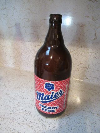 Maier Select Beer Quart Bottle