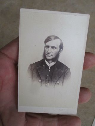 Antique Civil War Period Cdv Photo Of Union Officer General Judson Kilpatrick