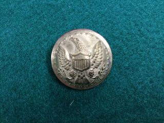 General Staff Officers Civil War Military Uniform Coat Button With Backmark