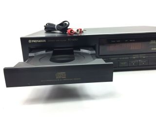 Pioneer CD Player Single Disc Vintage Japan Mode PD - 4550 No Remote 2