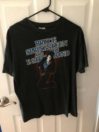 Bruce Springsteen Vintage 1984/85 ‘born In The Usa Tour Xl Rock T - Shirt