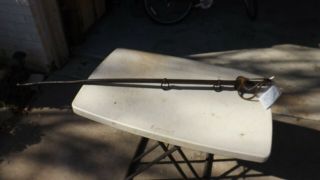 Us Civil War " Wristbreaker " Cavalry Sword,  With Scabbard