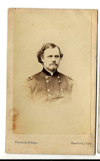 Civil War Cdv Union General Robert O Tyler Artillery