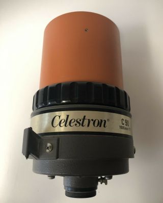 Vintage Celestron C90 Maksutov Telescope U.  S.  A Parts repair 3